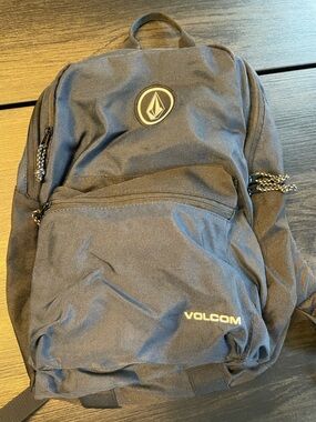 Volcom Navy Blue Backpack with Logo